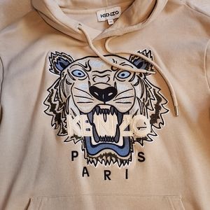 Kenzo Hoodie Size Medium  Color Sand Tiger